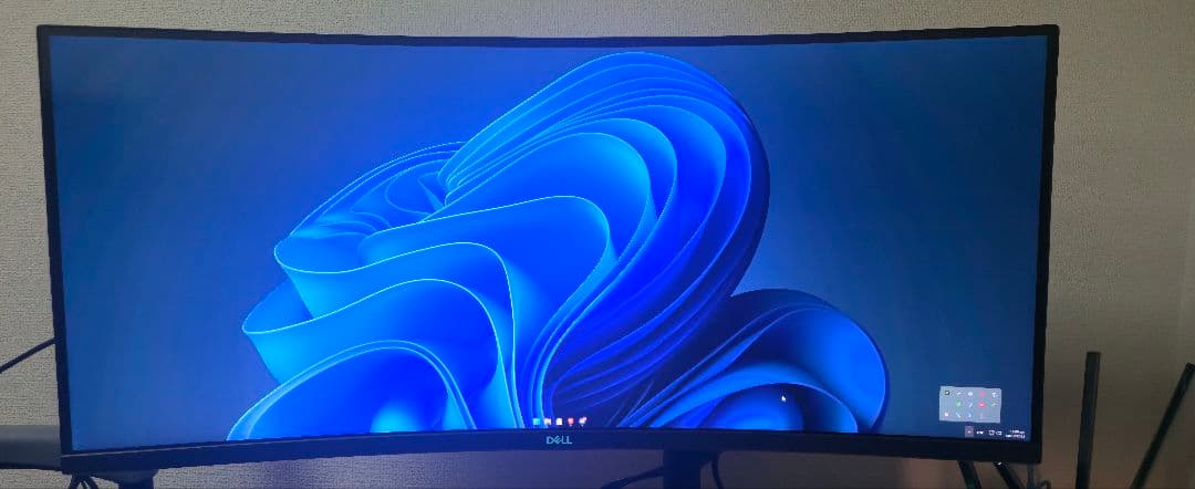 【美品】Dell S3422DWG 34インチ ウルトラワイド曲面モニター