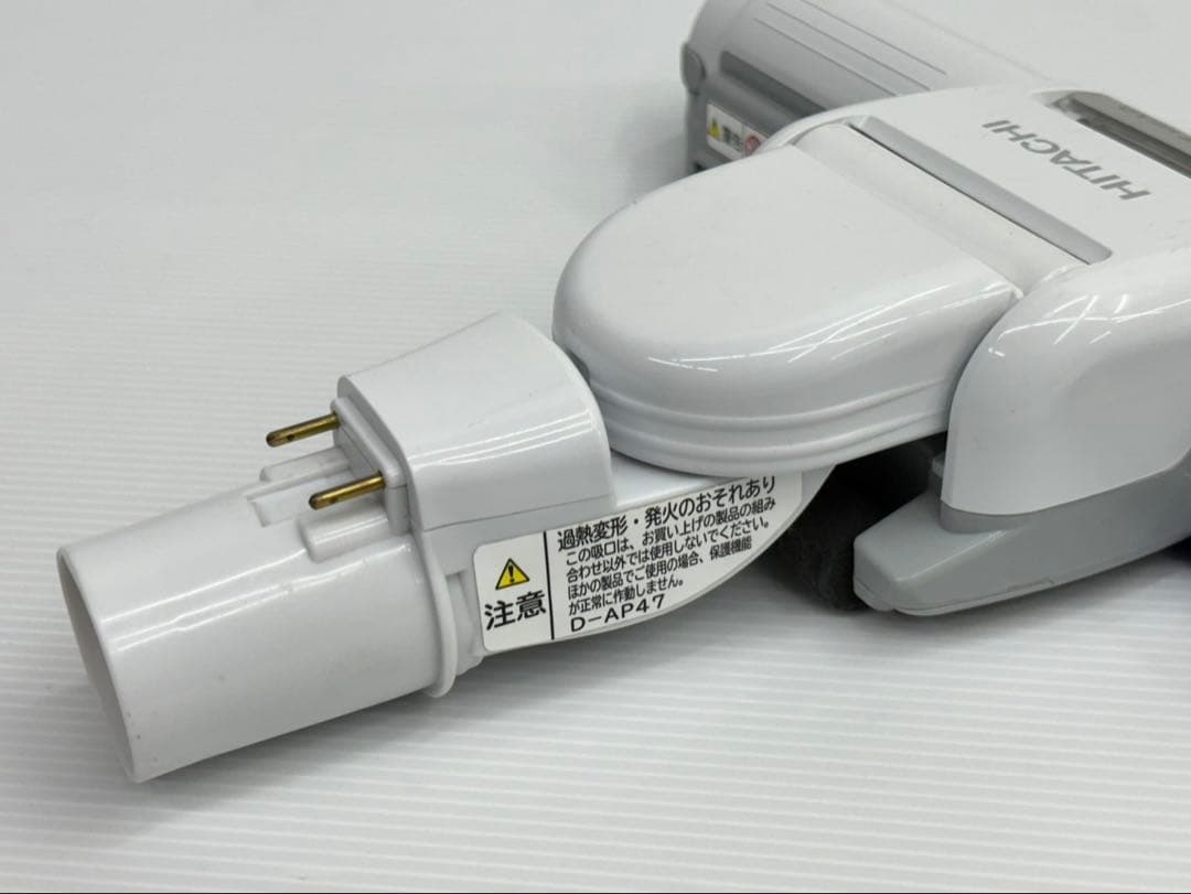 綺麗　動作保証　日立掃除機　D-AP47 白　ホワイト　回転ブラシ　ヘッド　中古