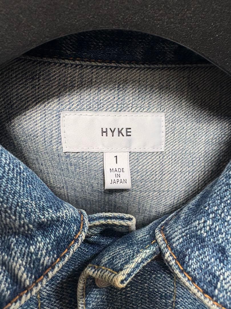 HYKE バルーンスリーブ デニムジャケット