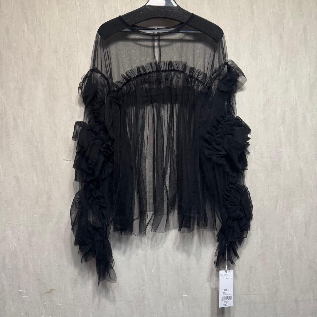 ANDRESD チュールトップス・オールインワンドレス ブラック