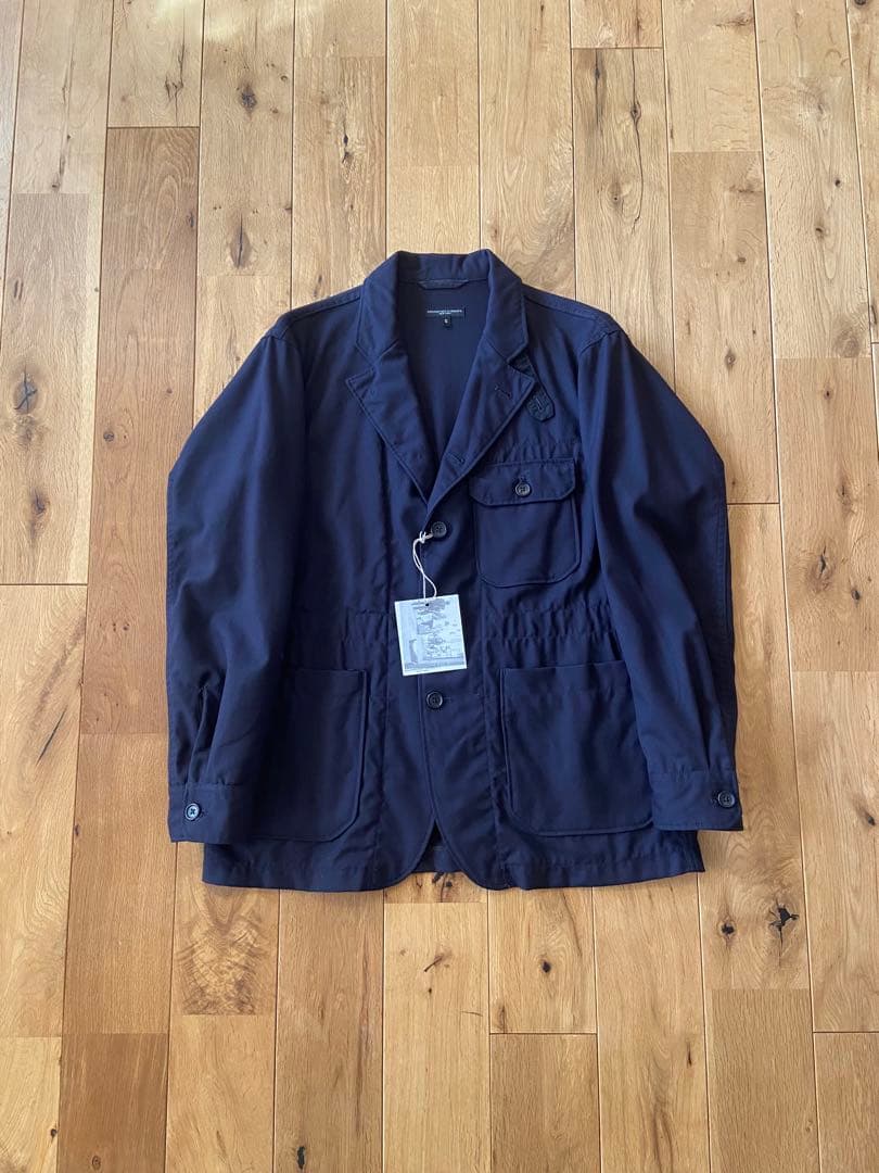 エンジニアド ガーメンツ　ウールサージ　ベンソン　ジャケット　ネイビー