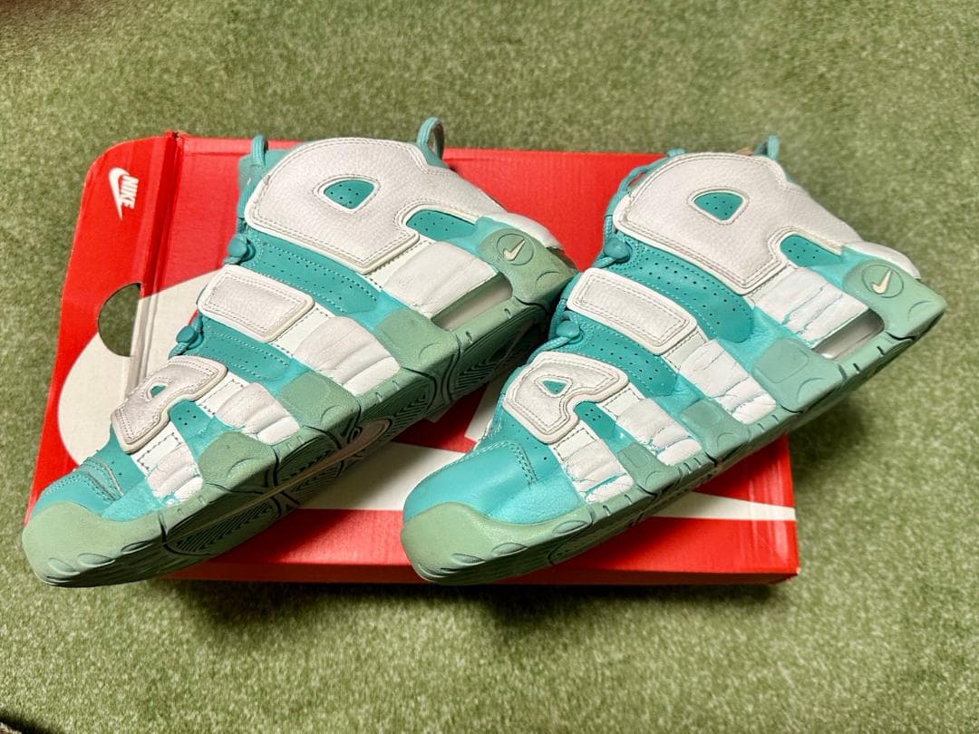 Nike バスケットボールシューズ ティール/ホワイト