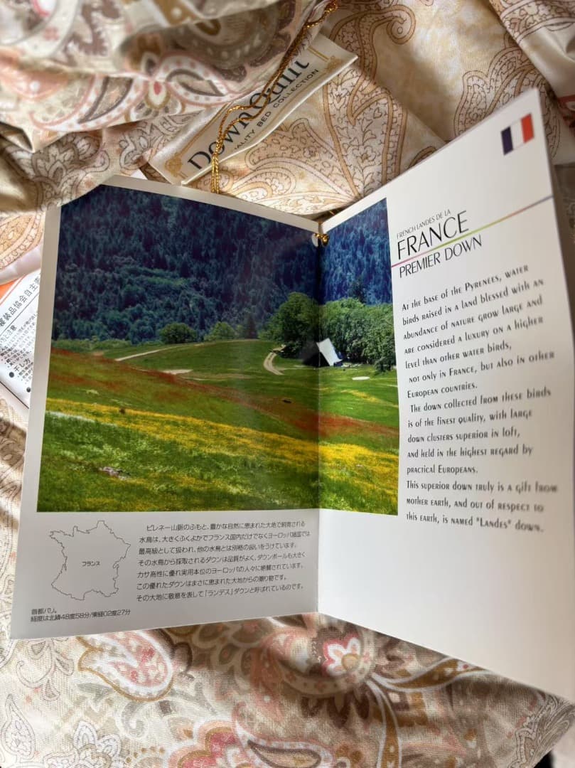 未使用羽毛布団＋カバー