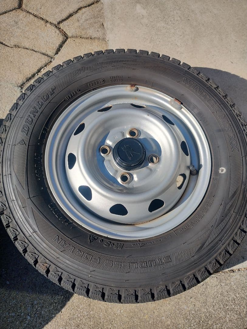 ※商品説明必読※スタッドレス 145R12 6PR スタッドレスセット ②