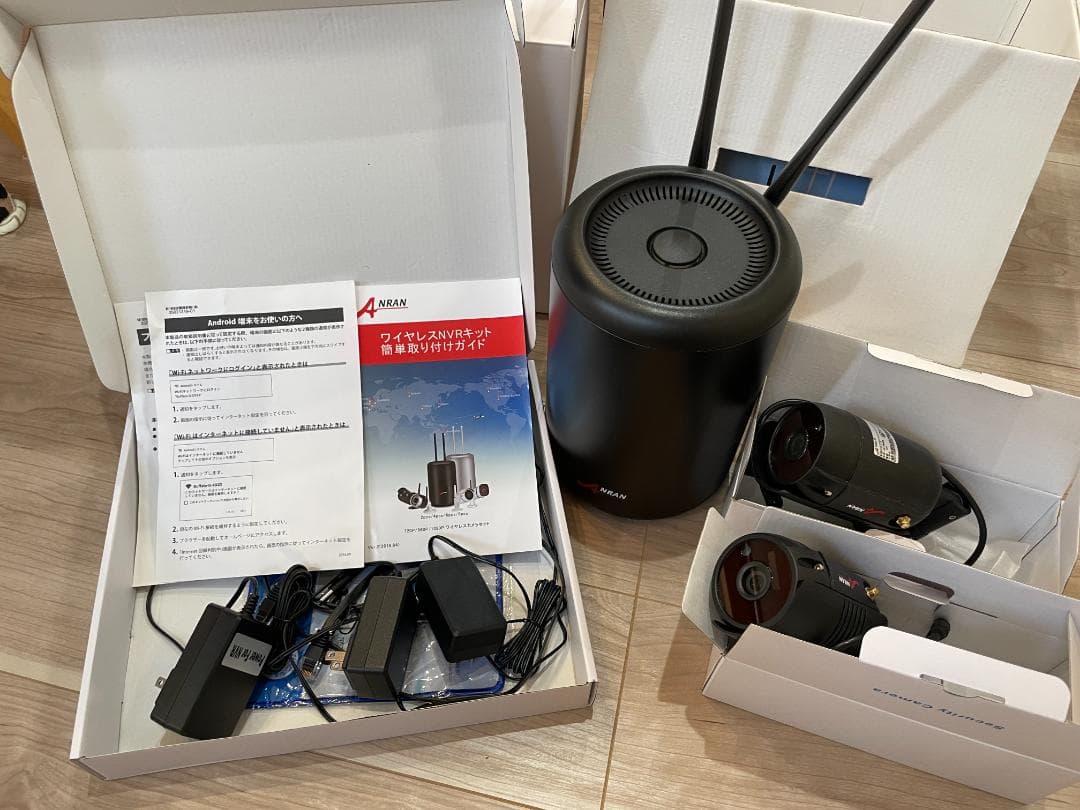 HD CAMERA KIT 防犯カメラキット（カメラ２台）