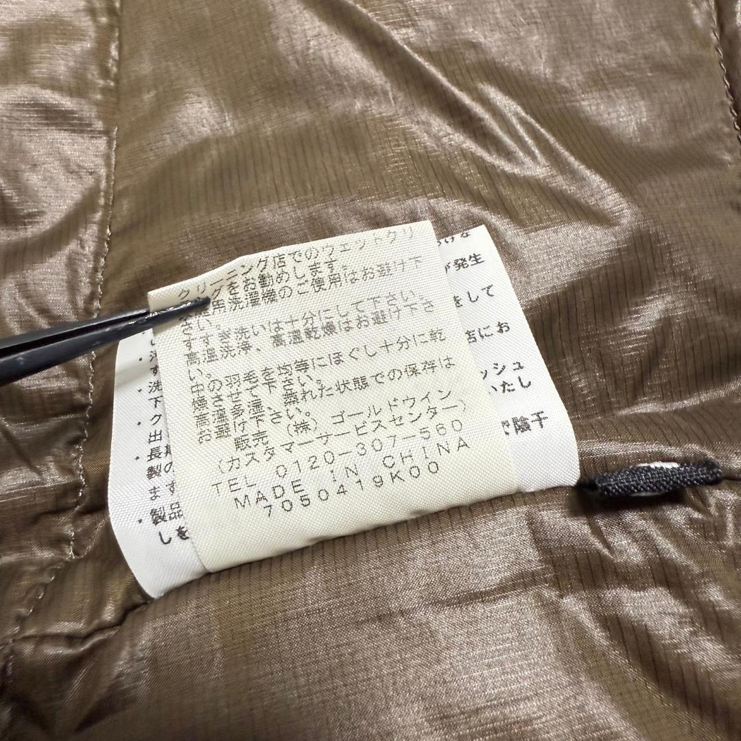 THE NORTH FACE サミット ダウンベスト L ブラウン