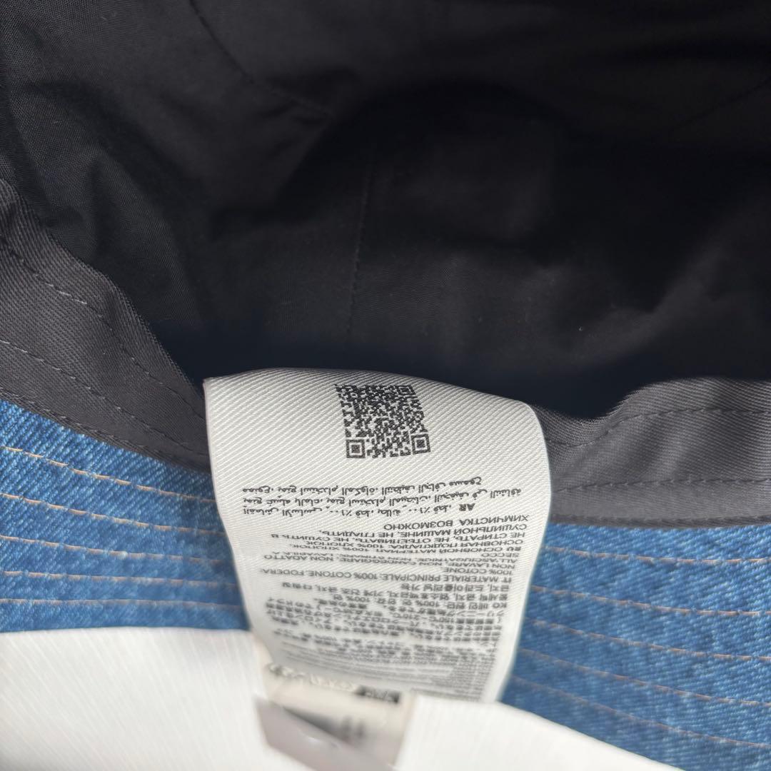 新品　アミパリス　デニムバケットハット ロゴ