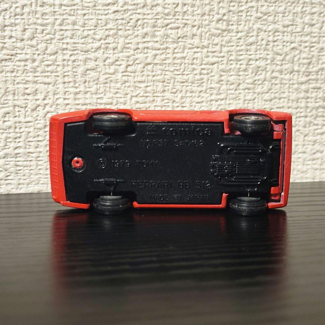 TOMICA　トミカ　フェラーリ　512BB　赤色　箱付き