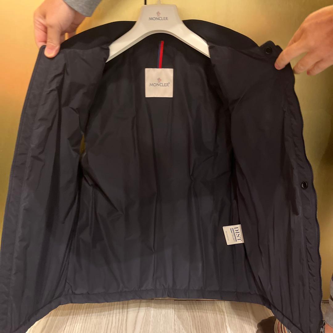 ＠*海様 MONCLER ネイビー ダウンベスト
