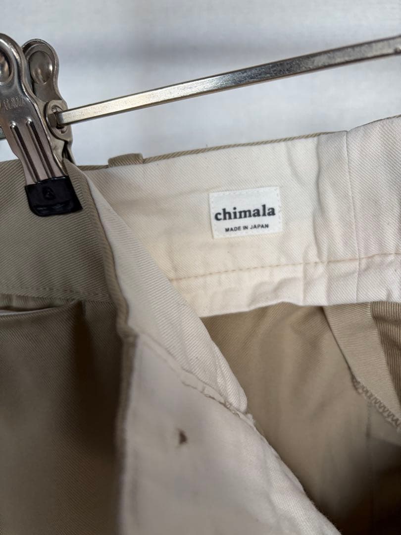 チマラ　PLEASE 限定チノパン