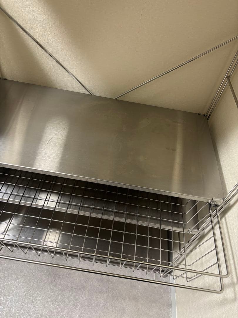 無印良品 ステンレスユニットシェルフ