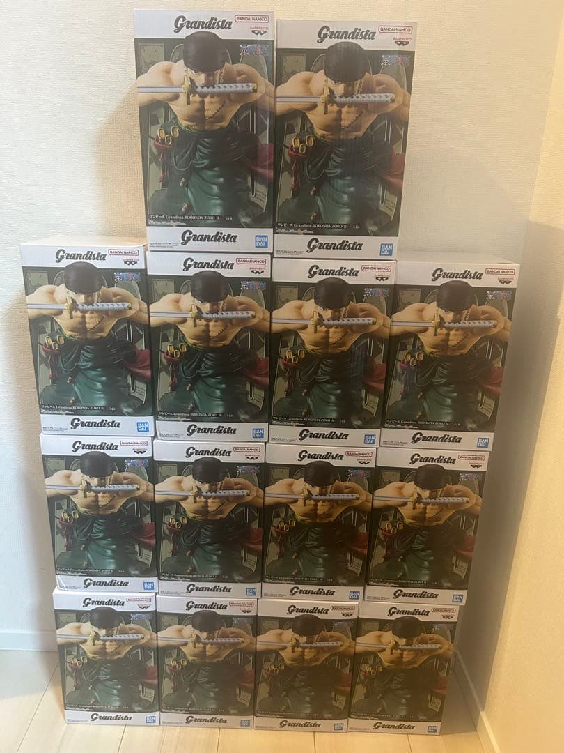 ワンピース Grandista ロロノア・ゾロ フィギュア 14体セット