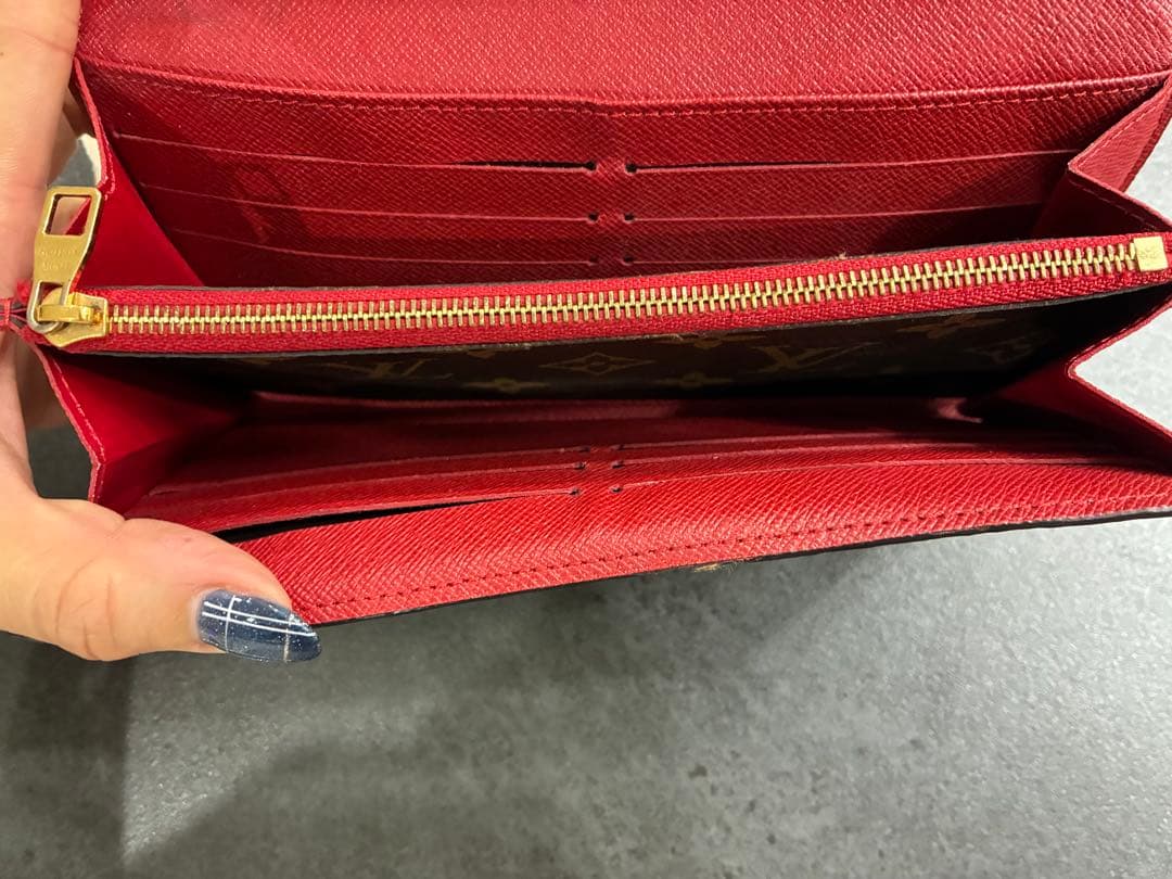 【訳あり美品】ルイヴィトン モノグラム ポルトフォイユ サラ レティーロ 長財布