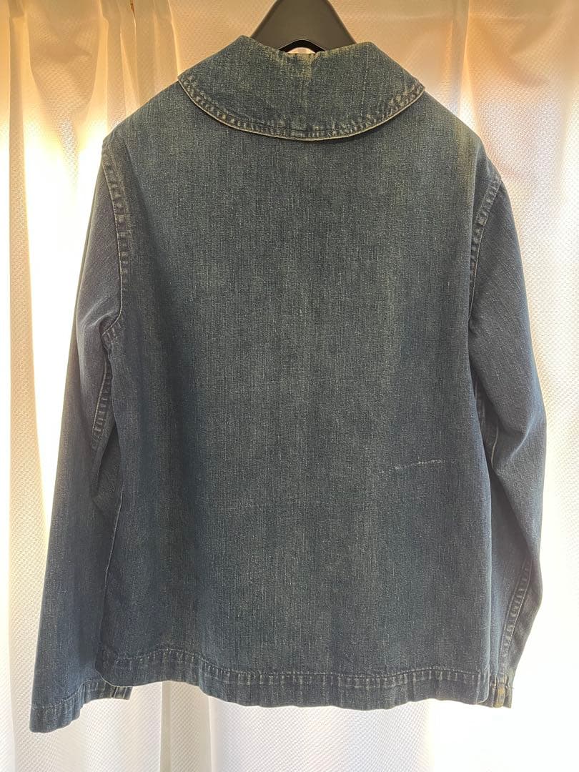 1940年代　us navy ショールカラー　カバーオール