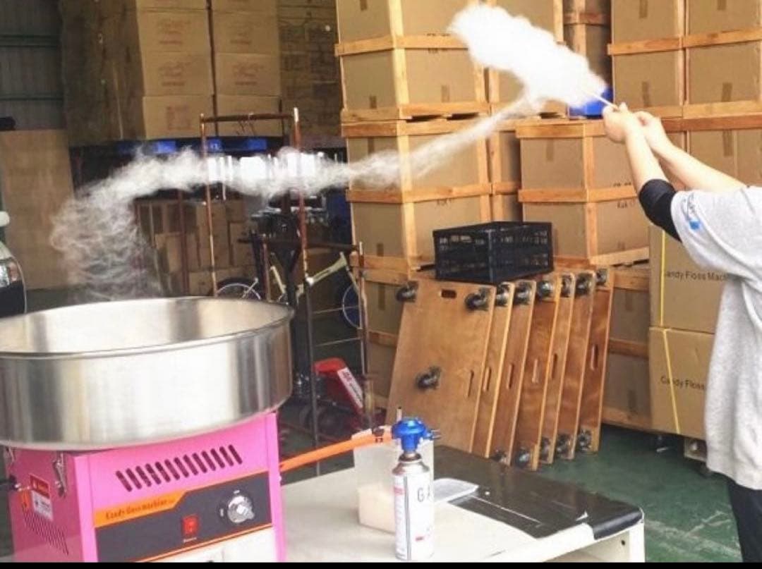 綿菓子メーカー 綿菓子機　わたあめ機　わたがし機　トルネード　ガス　簡単
