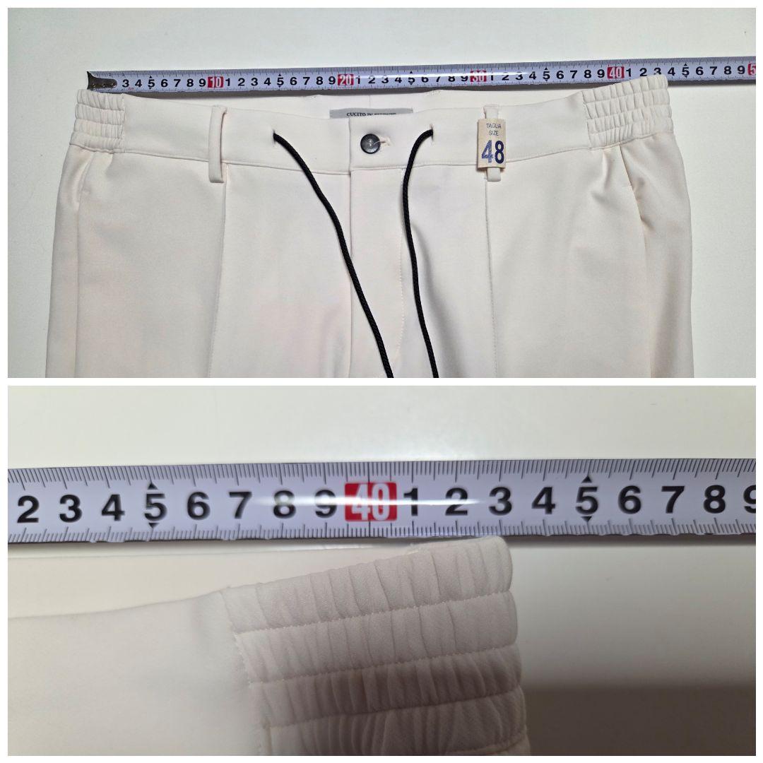 【新品】ジャブスアルキヴィオ　MASACCIO　ナイロンツイル　白　48　春秋冬