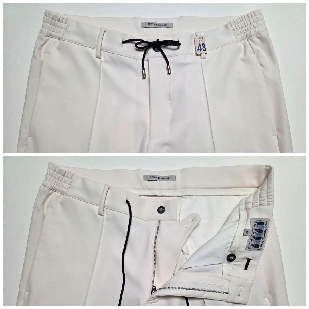 【新品】ジャブスアルキヴィオ　MASACCIO　ナイロンツイル　白　48　春秋冬