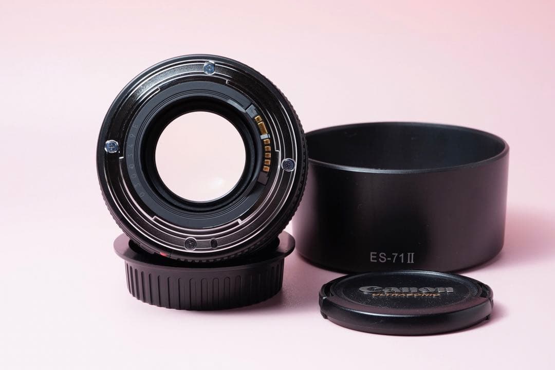 CANON EF 50mm F1.4 USM 保護フィルター付き