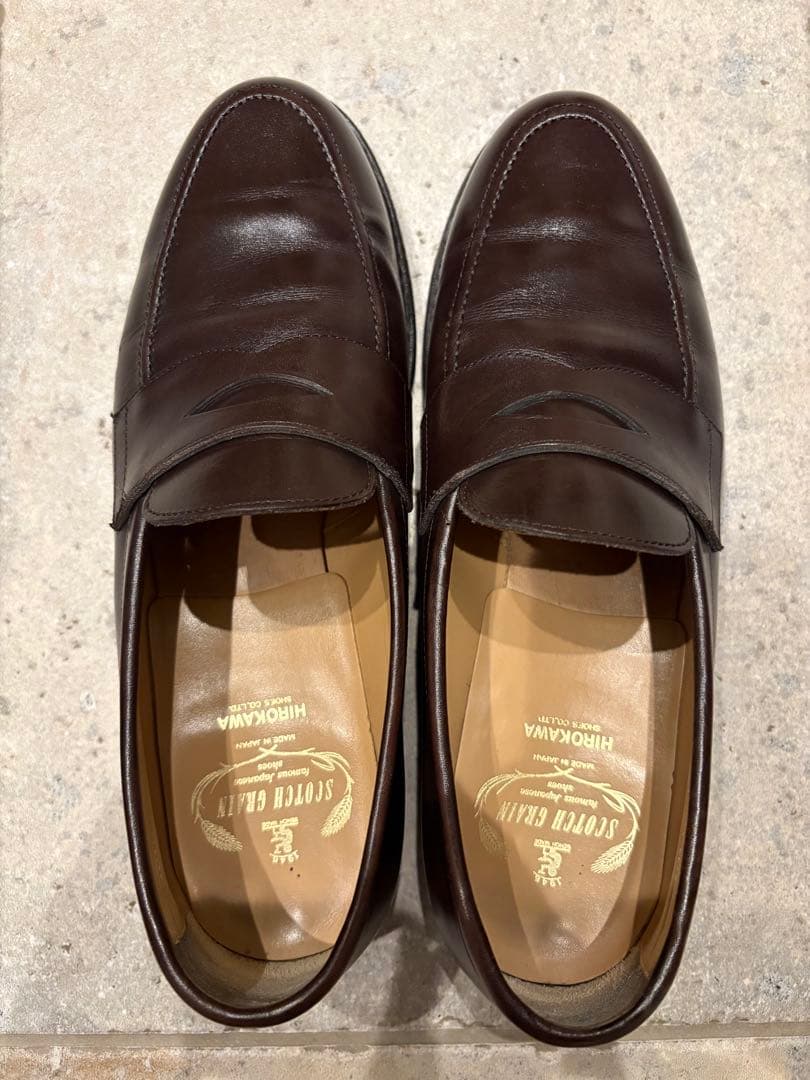 スコッチグレイン ヴェント VENTO ローファー 2268 25 DBR