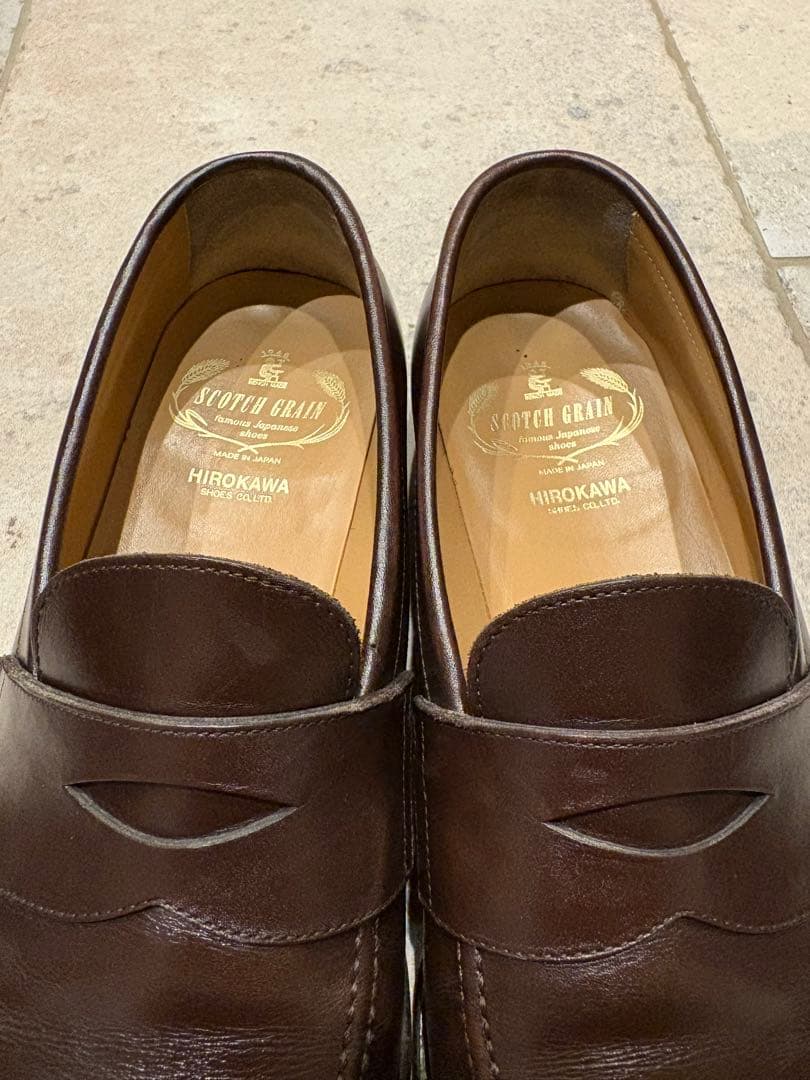 スコッチグレイン ヴェント VENTO ローファー 2268 25 DBR