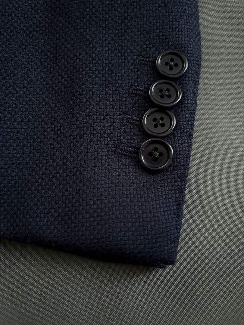 BEAMS F / ホップサック ダブルブレスト ジャケット