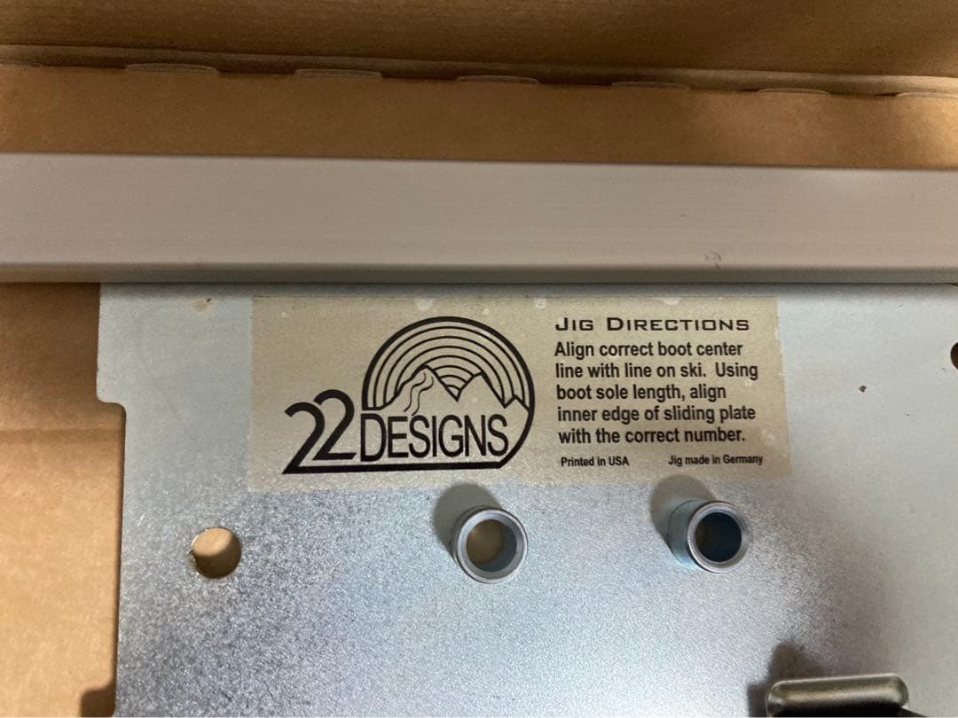 22DESIGNS OUTLAW/AXL/LYNX マウンティングジグ