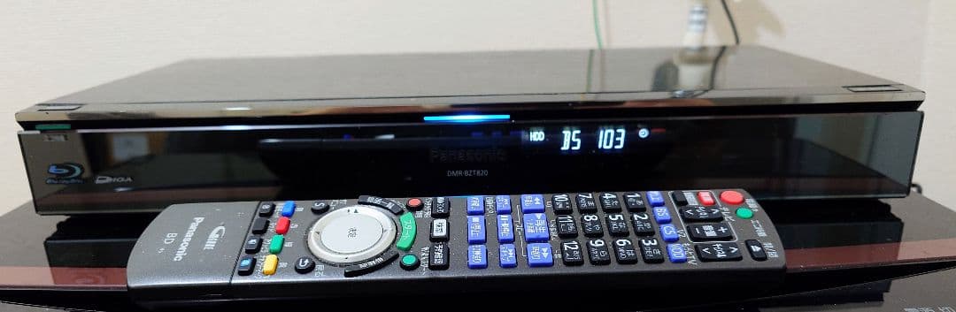 Panasonic DMR-BZT820 ブルーレイレコーダー 8TB換装モデル