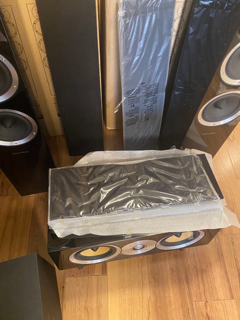 送料込　Bowers&Wilkins CM8 センタースピーカー&ウーハーセット