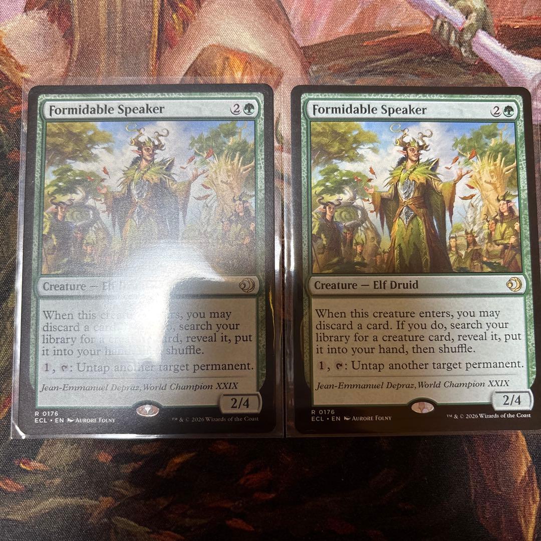 mtg 並外れた語り部　英語　2枚