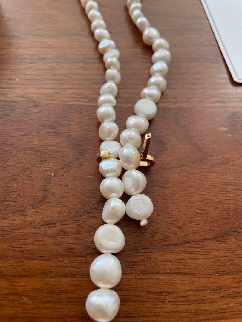 EO パール ラリエットネックレス