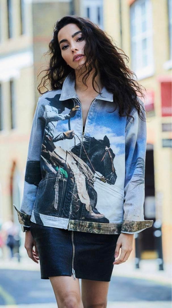 s*n様 【木村拓哉着用】supreme マルボロ カウボーイブルゾン タグ付き