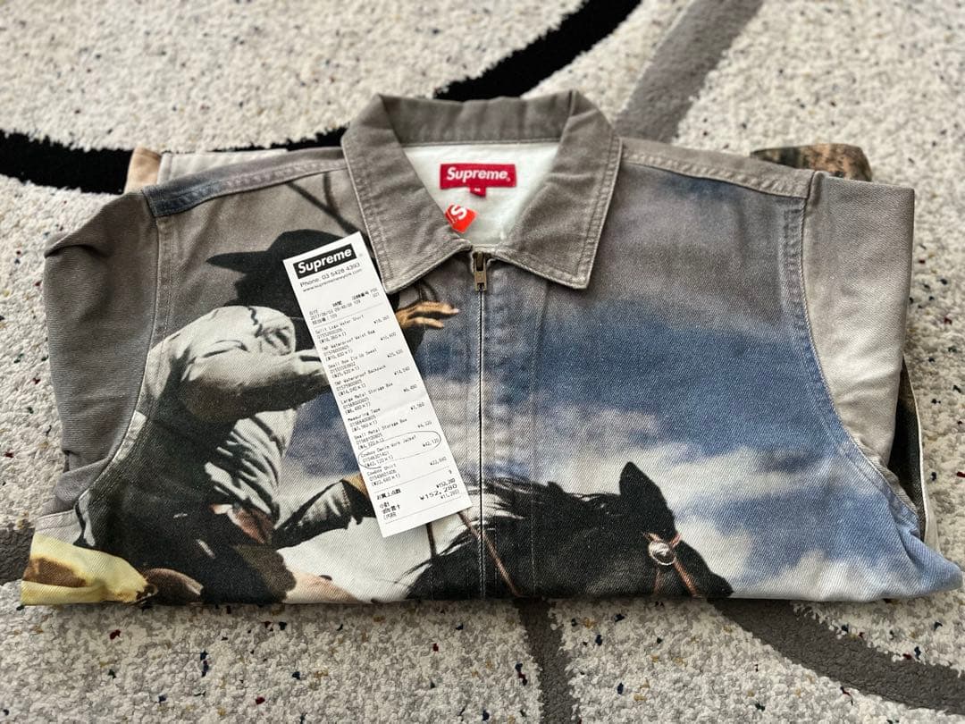 s*n様 【木村拓哉着用】supreme マルボロ カウボーイブルゾン タグ付き