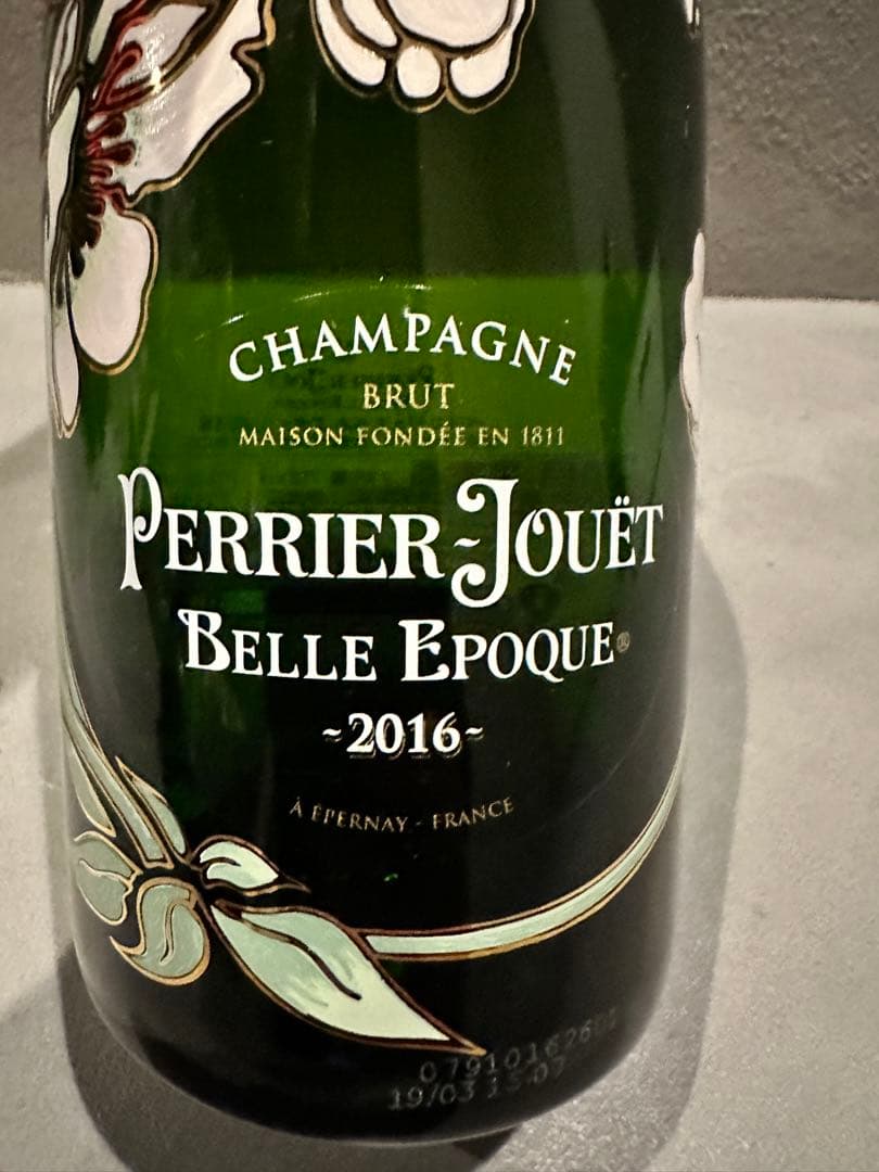【新品未開封】シャンパン ペリエ ジュエ ベル エポック 2016年　750ml