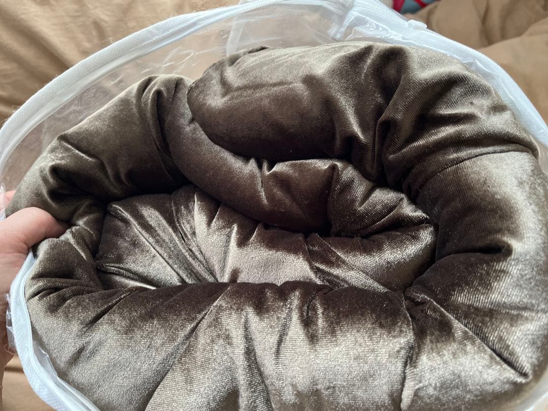 ミラクルウォーム　掛け布団　ブラウン　シングル