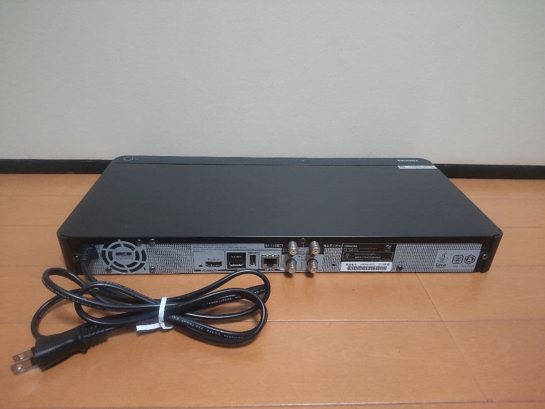 東芝　REGZA　DBR―Z610 500GB→1TB　プチメンテ済み