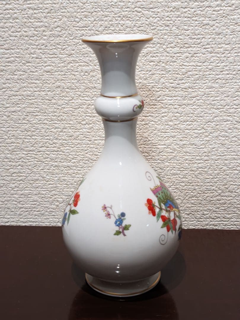 マイセン 花瓶 柿右衛門様式