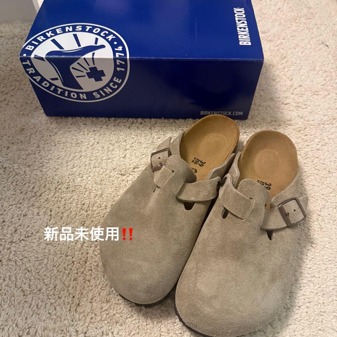 BIRKENSTOCK Boston BS サボサンダル 39 トープ