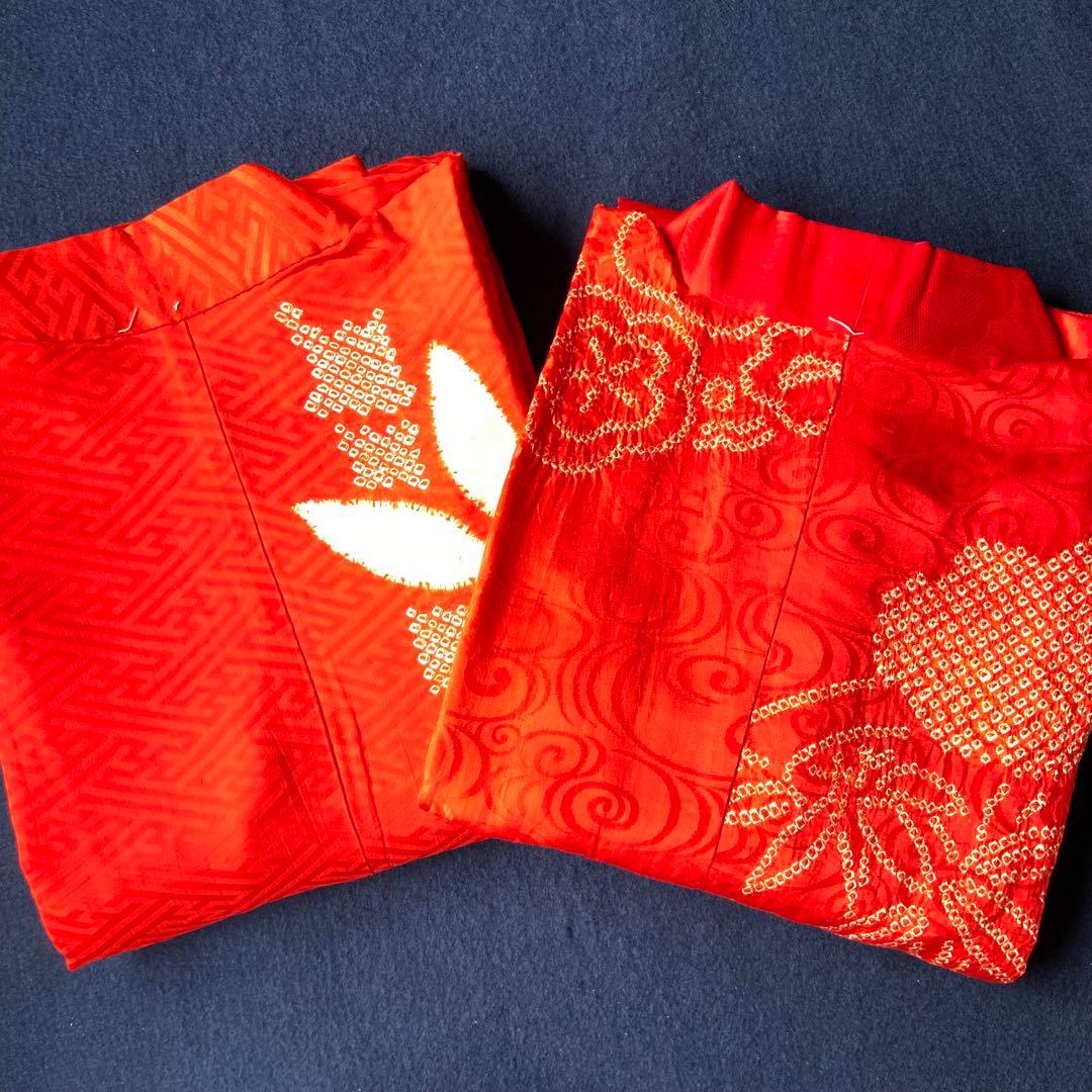 162 長襦袢ちりめん綸子錦紗14枚おまとめ売り材料正絹