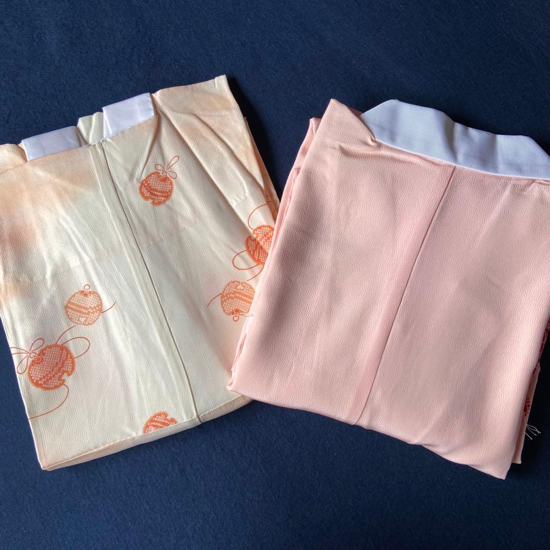 162 長襦袢ちりめん綸子錦紗14枚おまとめ売り材料正絹