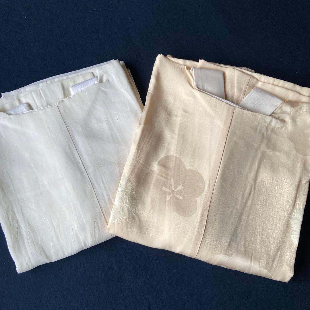 162 長襦袢ちりめん綸子錦紗14枚おまとめ売り材料正絹