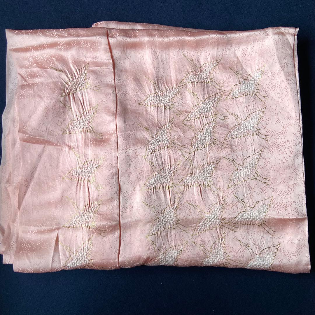 162 長襦袢ちりめん綸子錦紗14枚おまとめ売り材料正絹