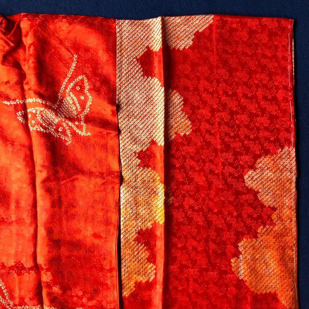 162 長襦袢ちりめん綸子錦紗14枚おまとめ売り材料正絹