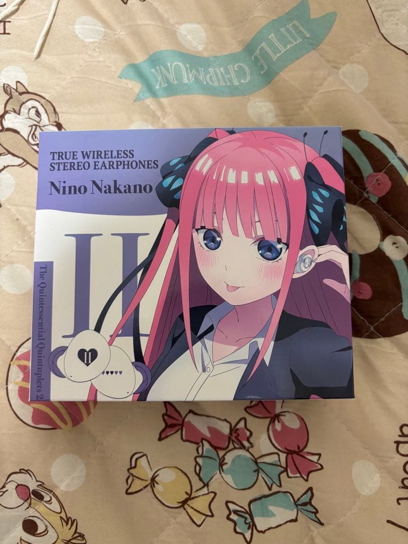 五等分の花嫁 中野二乃（CV:竹達彩奈） コラボ・ワイヤレスイヤホン