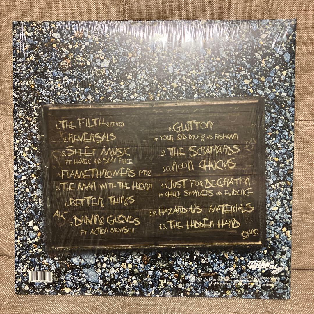 洋楽 gangrene you disgust me clear vinyl 2lp