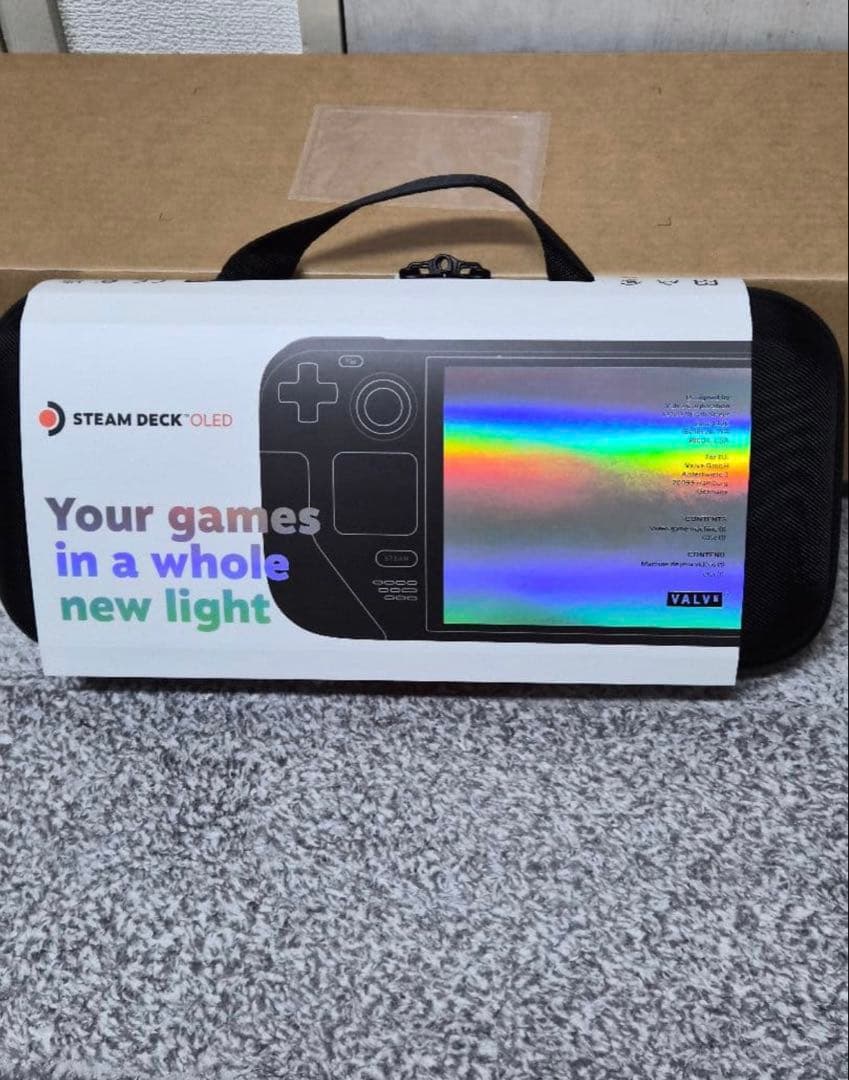 美品 SteamDeck OLED 512GB ケース付き