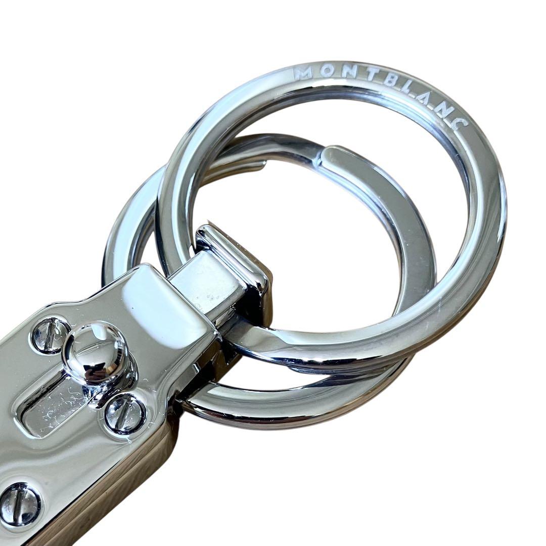 新品 MONTBLANC モンブラン キーリング キーホルダー キーチェーン