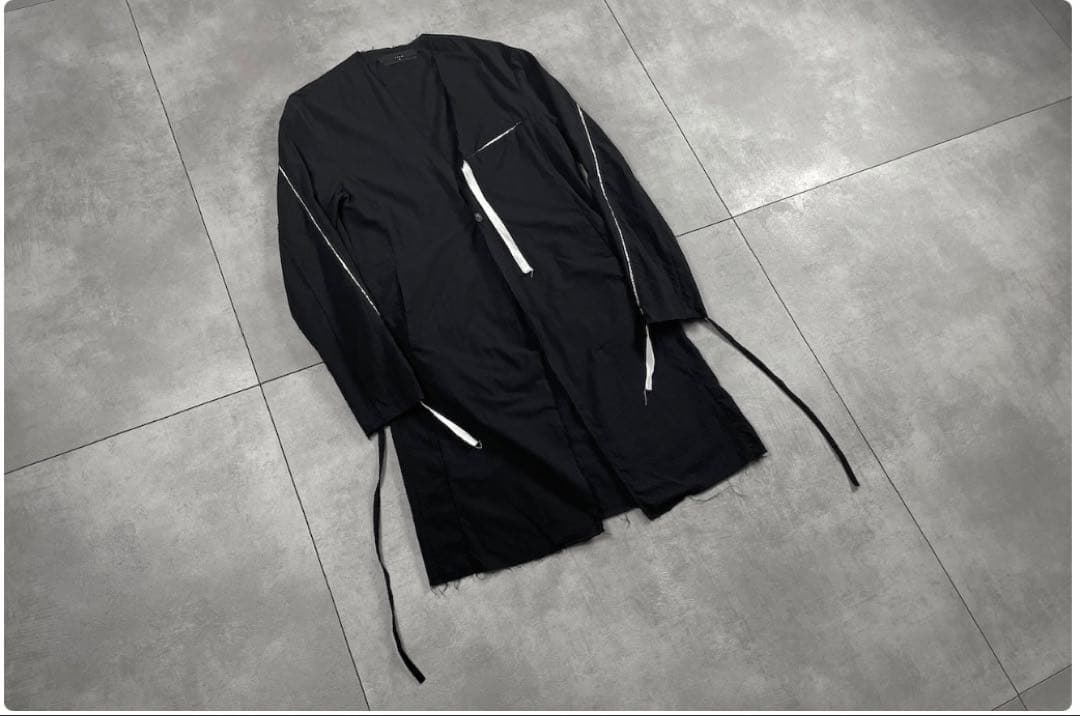 ジャケット・アウター ASKKY/GRUNGE OFFICER JACKET//RIBBON COAT