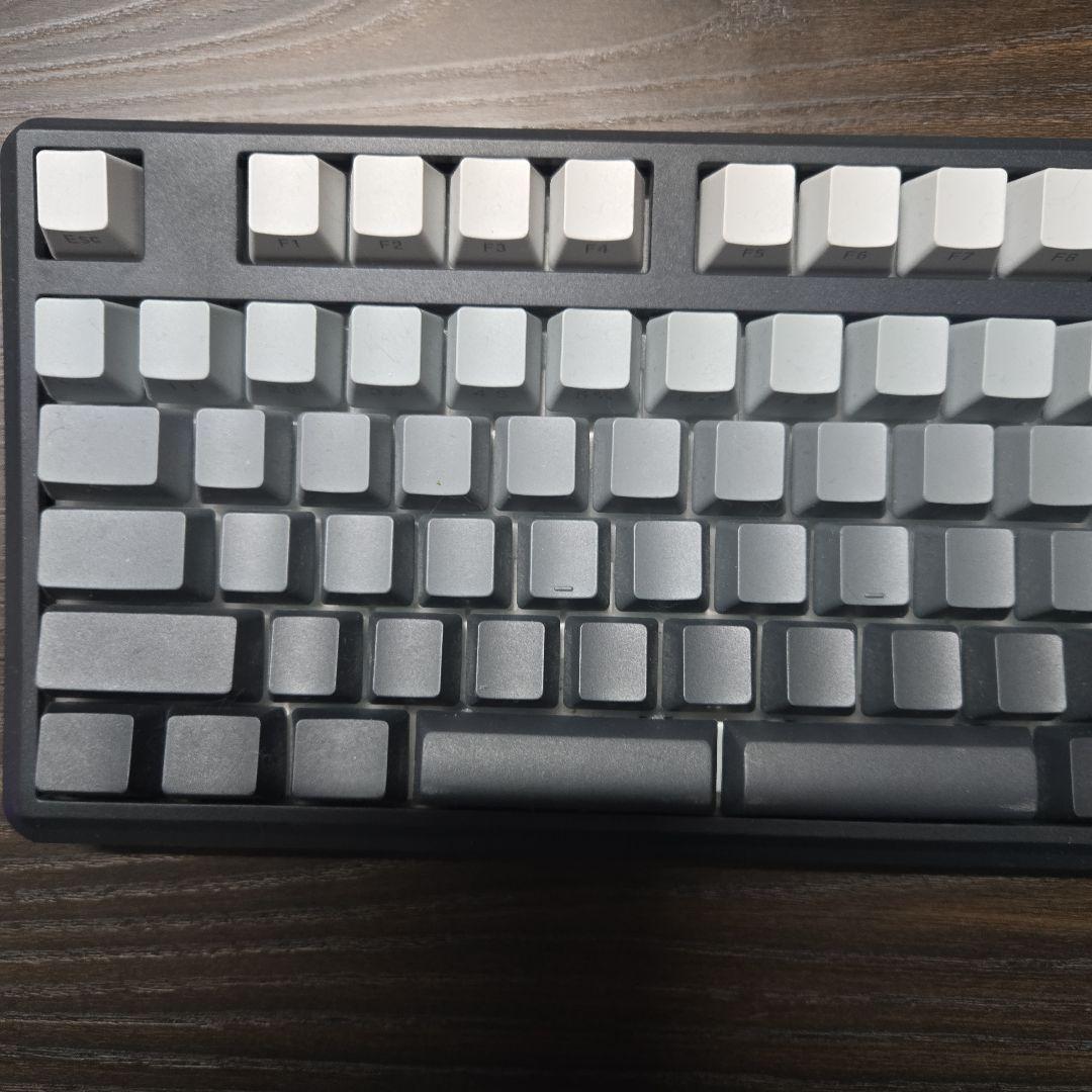 SKYLOONG グレー/ブラックキーボード 本体　Bluetooth　RGB