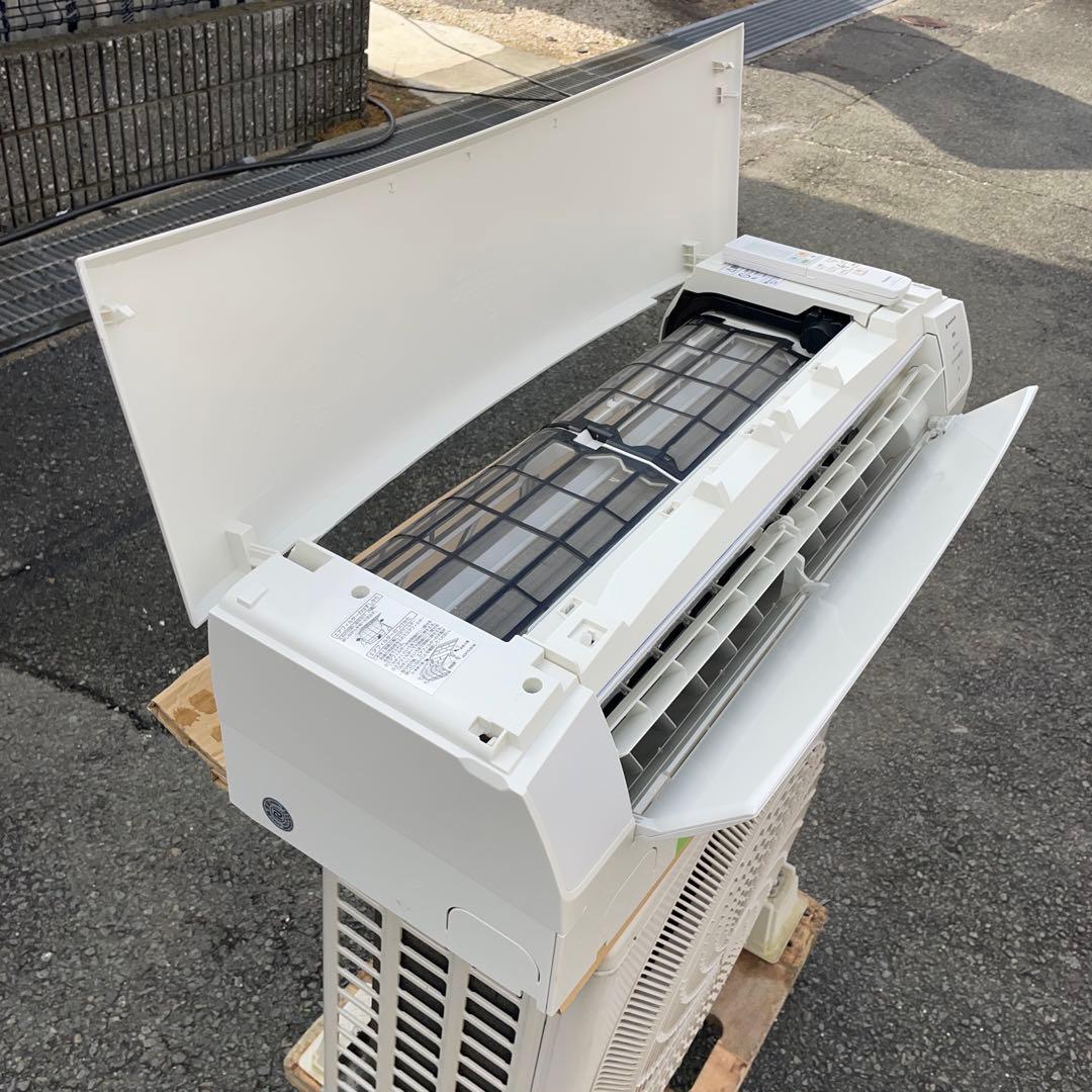 パナソニック2020年ナノイーX6畳用エアコン 自動排出お掃除ロボ超美品送料無料