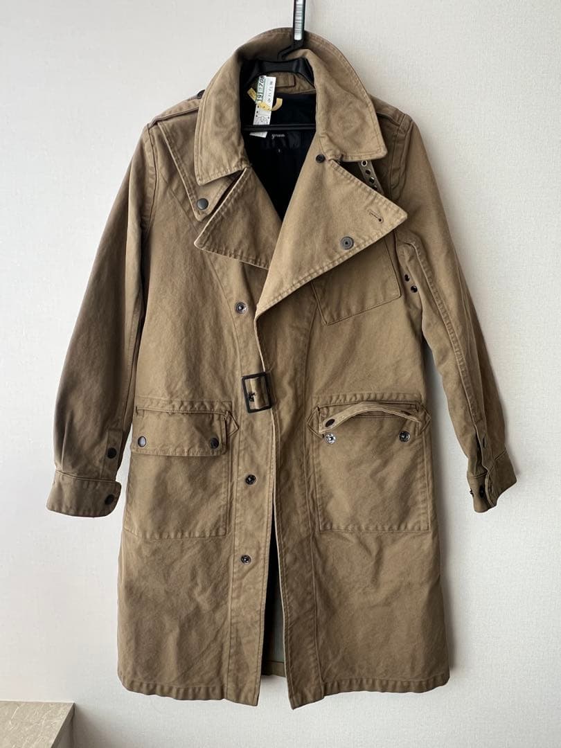 Greenカーキ モッズコート サイズ3